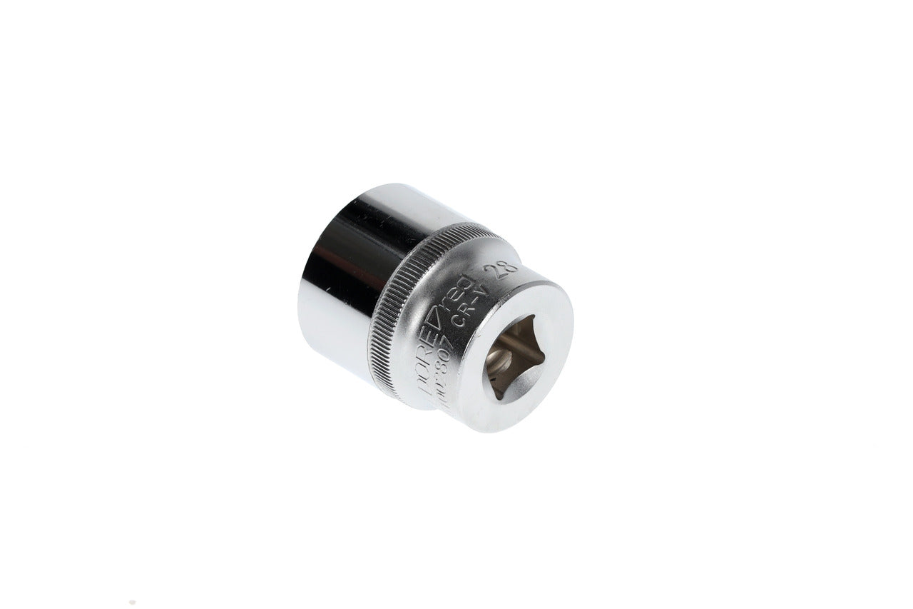 GEDORE red R61002807 - Douille 1/2", hexagonale, 28 mm L=42 mm