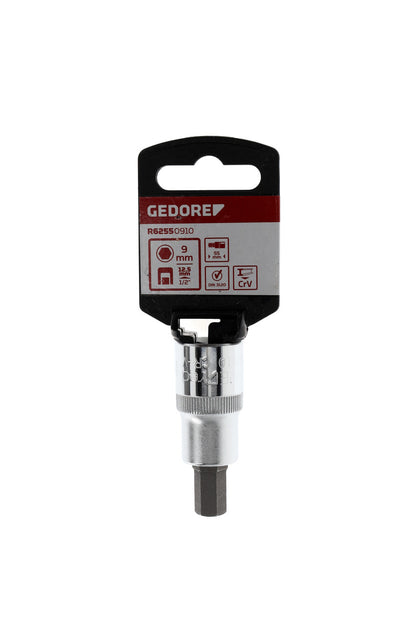 GEDORE red R62550910 - Douille de tournevis 1/2" 9 mm L=55 mm