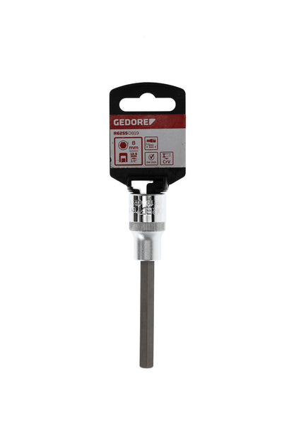 GEDORE red R62550819 - Douille de tournevis 1/2" 8 mm L=100 mm