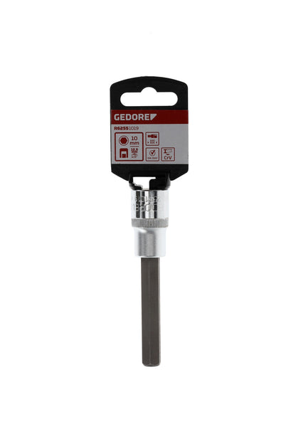 GEDORE red R62551019 - Douille de tournevis 1/2" 10 mm L=100 mm