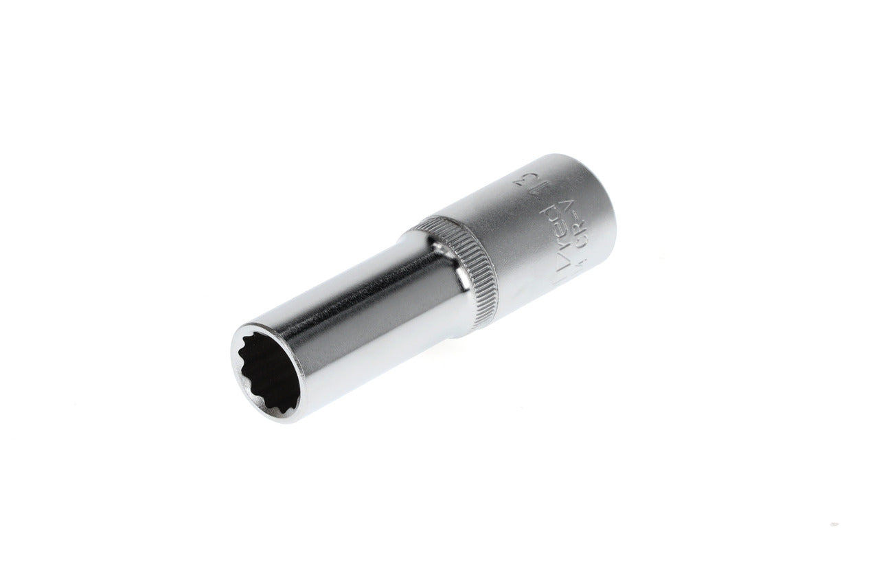 GEDORE red R61101314 - Douille 1/2", bi-hexagonale, 13 mm L=77 mm