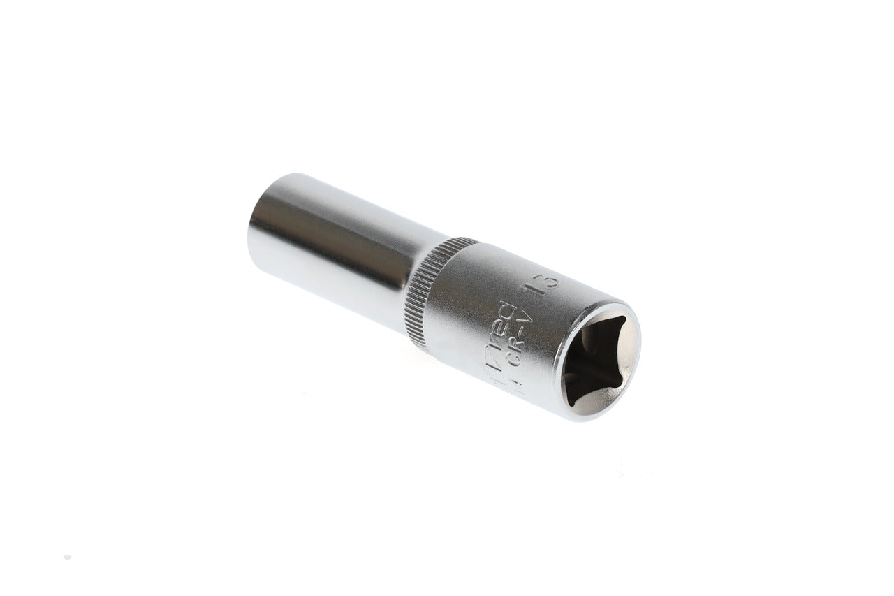 GEDORE red R61101314 - Douille 1/2", bi-hexagonale, 13 mm L=77 mm