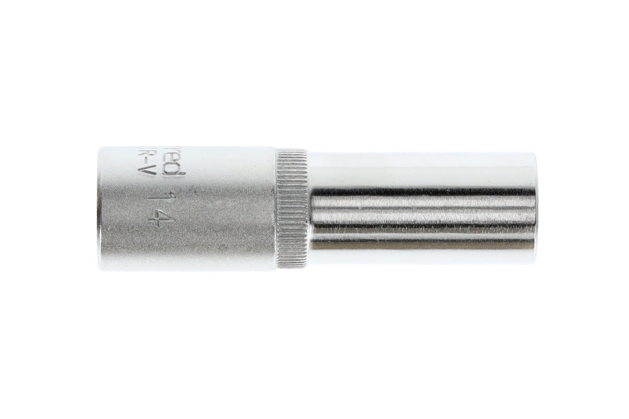 GEDORE red R61101414 - Douille 1/2", bi-hexagonale, 14 mm L=77 mm