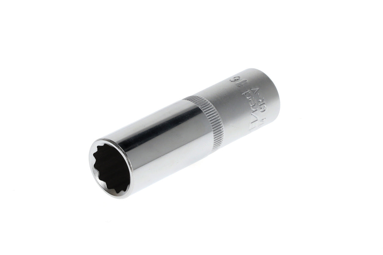 GEDORE red R61101614 - Douille 1/2", bi-hexagonale, 16 mm L=77 mm