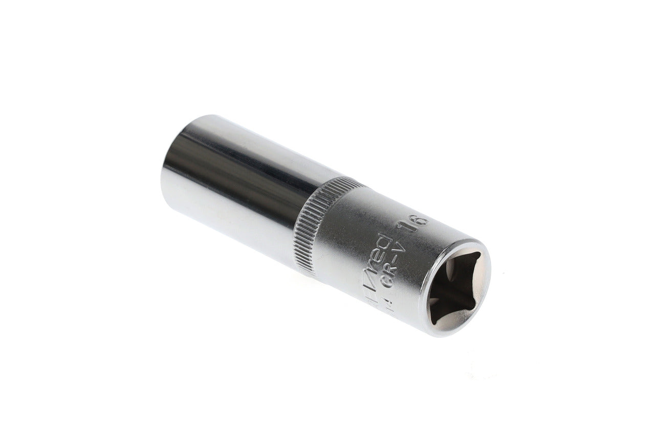 GEDORE red R61101614 - Douille 1/2", bi-hexagonale, 16 mm L=77 mm