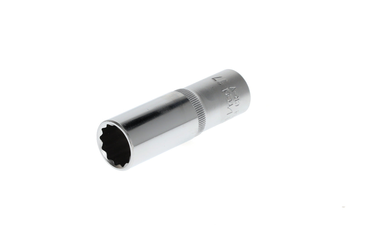 GEDORE red R61101714 - Douille 1/2", bi-hexagonale, 17 mm L=77 mm