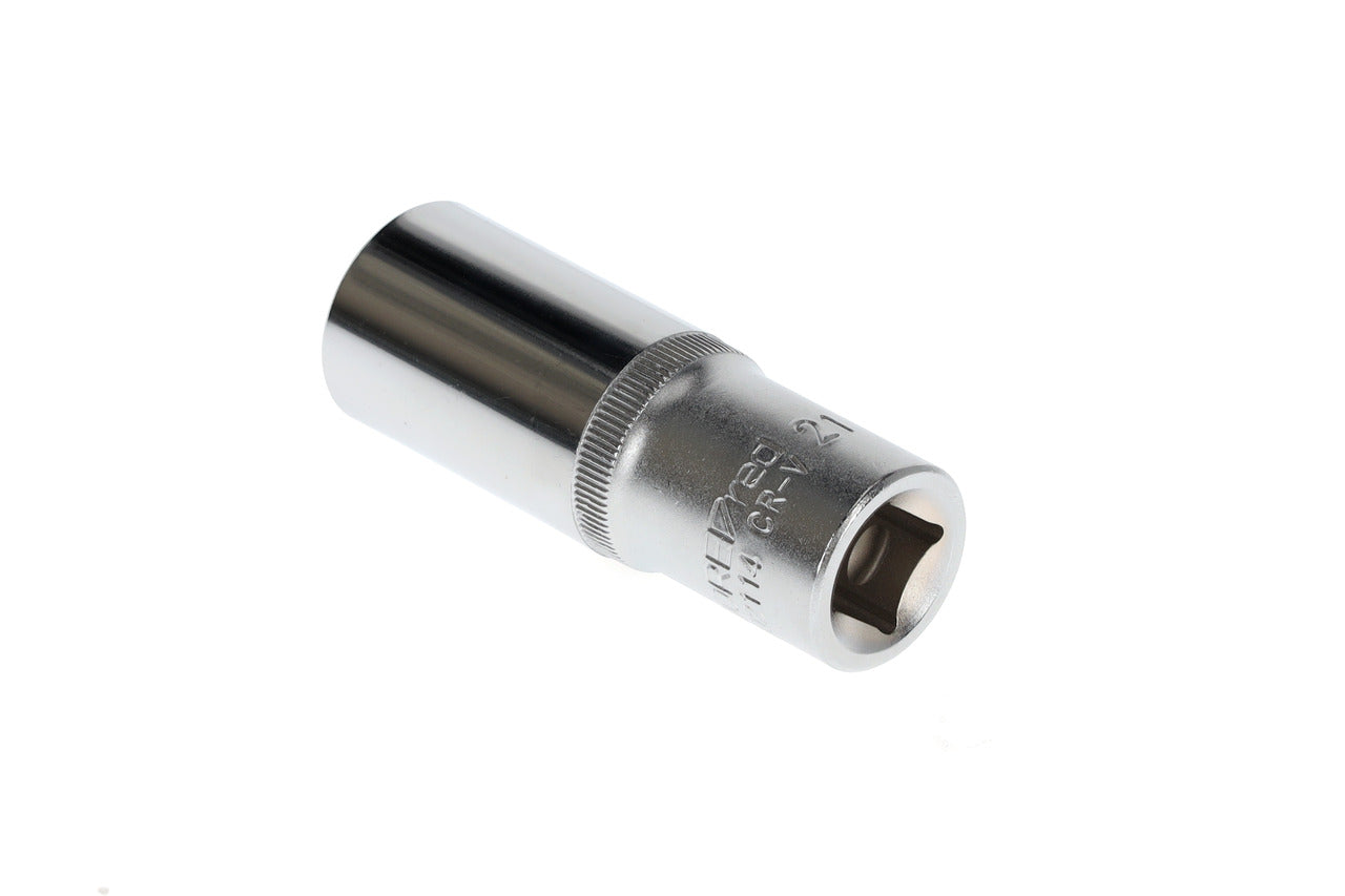 GEDORE red R61102114 - Douille 1/2", bi-hexagonale, 21 mm L=77 mm
