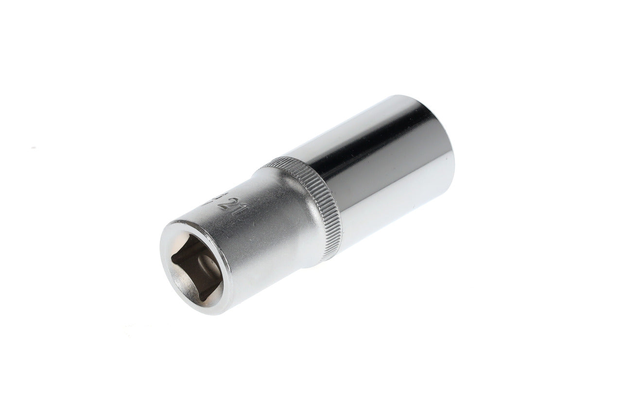 GEDORE red R61102114 - Douille 1/2", bi-hexagonale, 21 mm L=77 mm