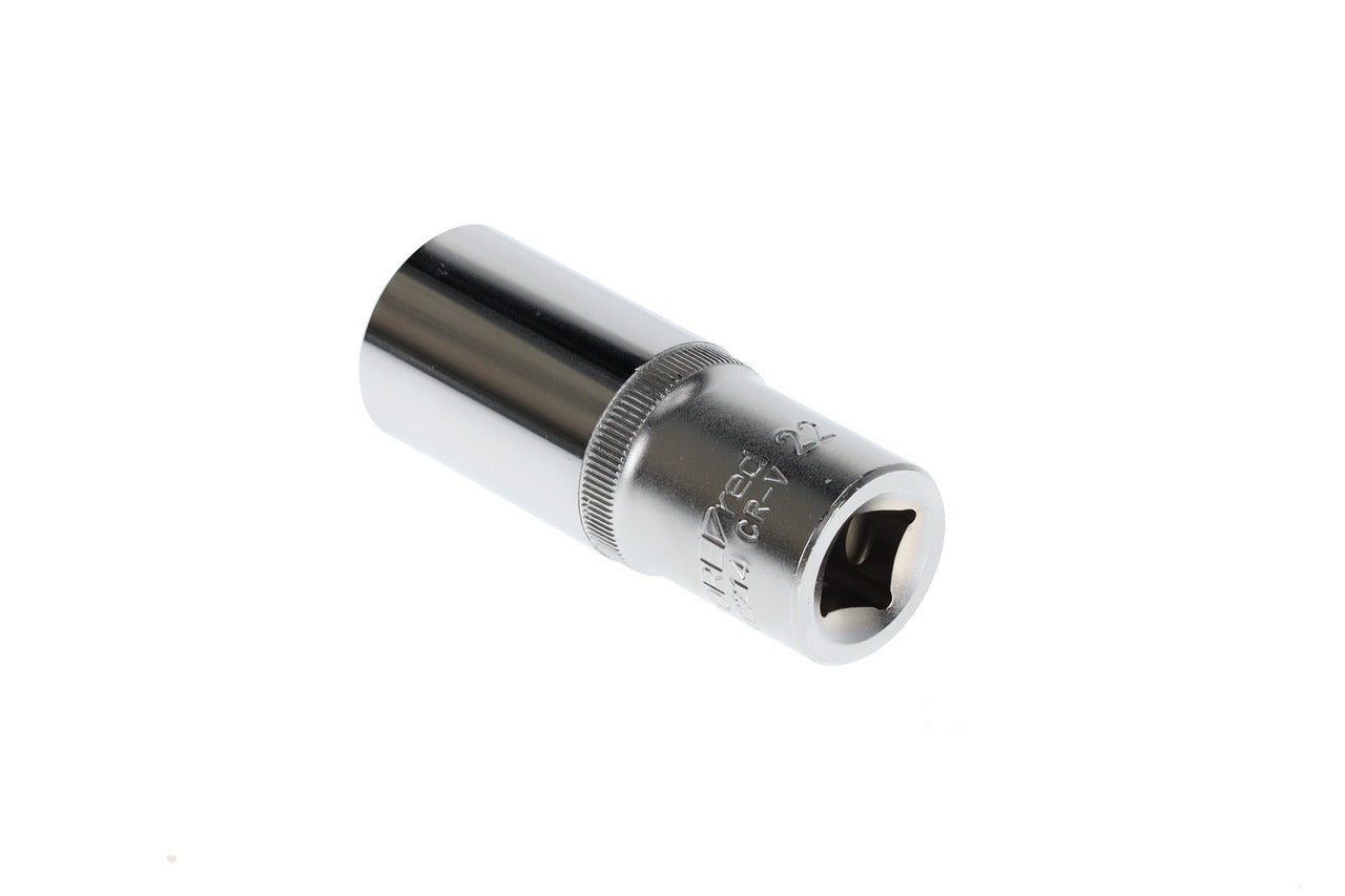 R61102214 - Vaso 1/2", bi-hexagonal, 22 mm L=77 mm