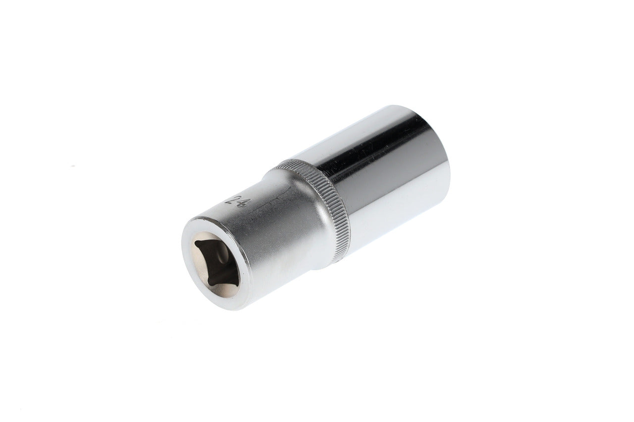 GEDORE red R61102414 - Douille 1/2", bi-hexagonale, 24 mm L=77 mm