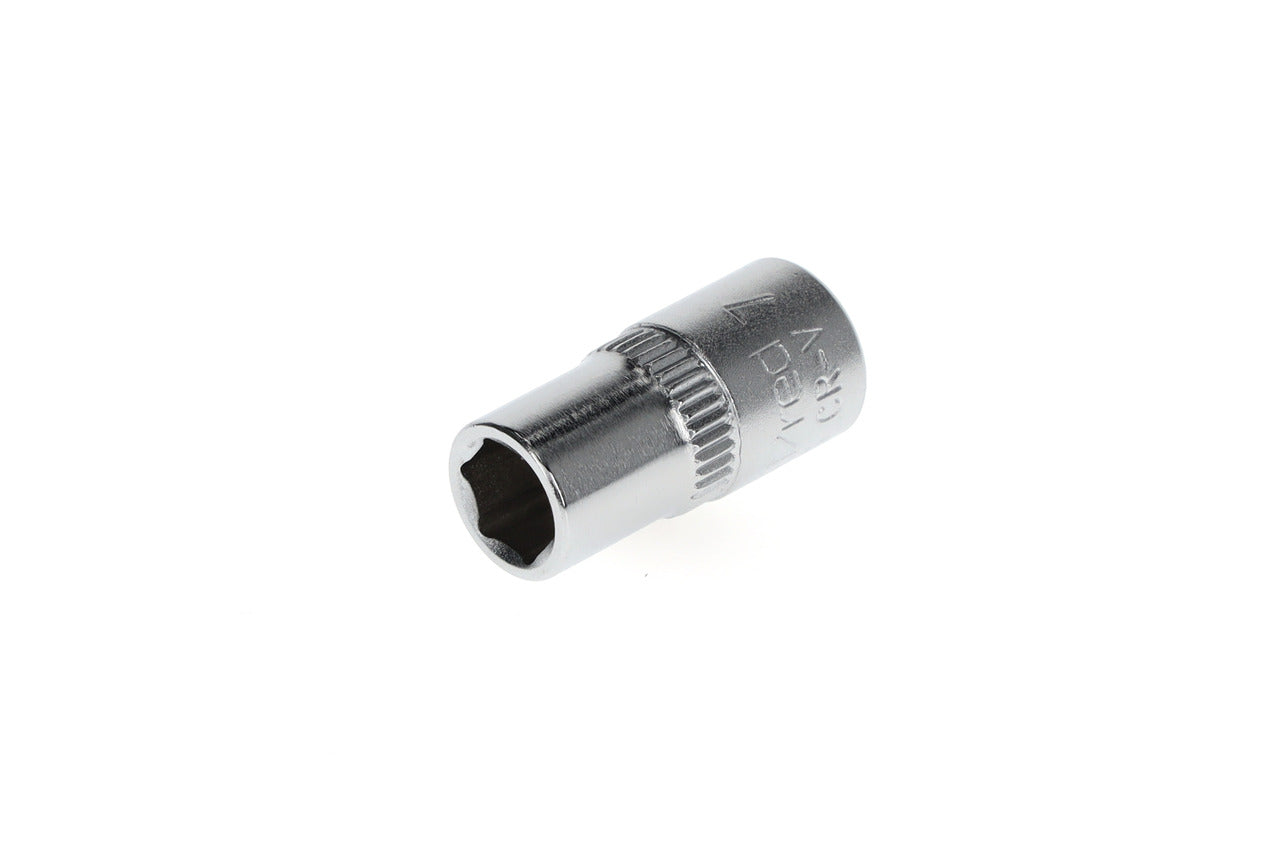 R41000703 - Vaso 1/4", hexagonal, 7 mm L=25 mm