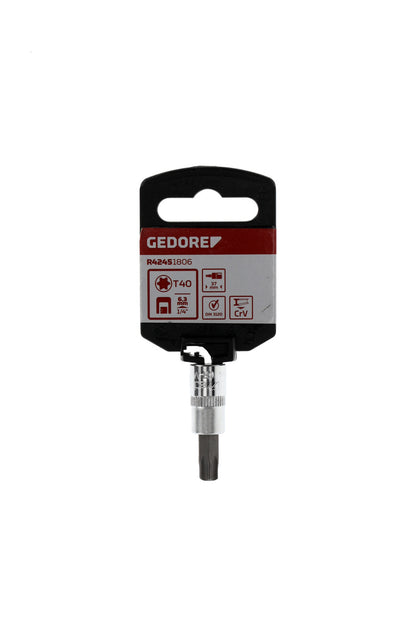 GEDORE red R42451806 - Douille de tournevis 1/4" TORX T40 L=37 mm