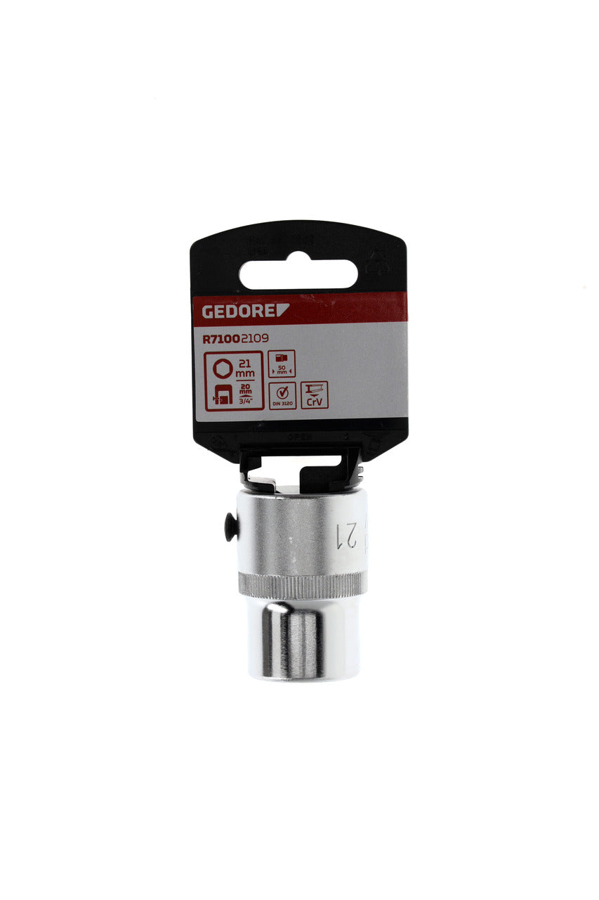R71002109 - Vaso 3/4", hexagonal, 21 mm L=50 mm