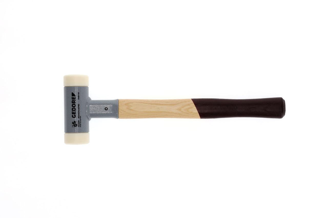248 H - Martillos antirrebote con mango de madera de nogal