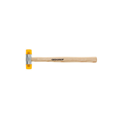 GEDORE 224 E - Martillos de bocas de plástico con mango de madera de fresno