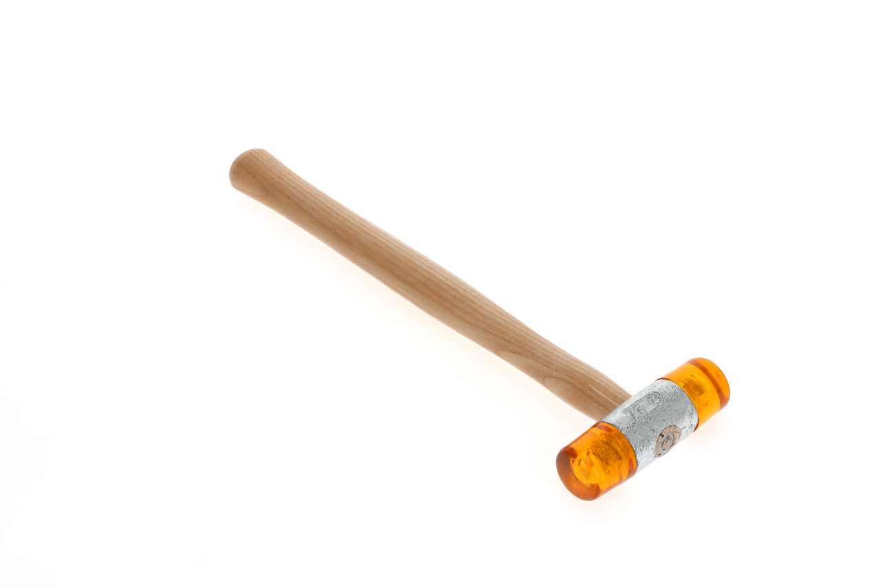 224 E - Martillos de bocas de plástico con mango de madera de fresno