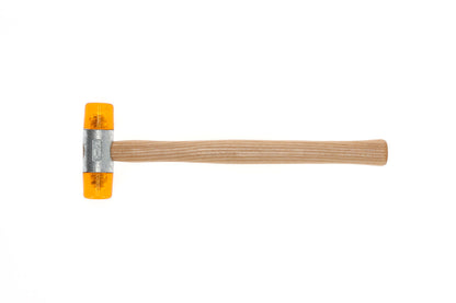 224 E - Martillos de bocas de plástico con mango de madera de fresno