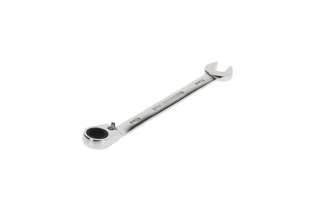 GEDORE red R07200120 - Clé combinée à cliquet avec levier de changement de vitesse, 12 mm L=167 mm