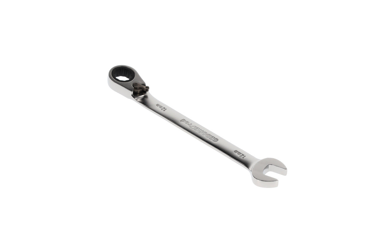GEDORE red R07200120 - Clé combinée à cliquet avec levier de changement de vitesse, 12 mm L=167 mm
