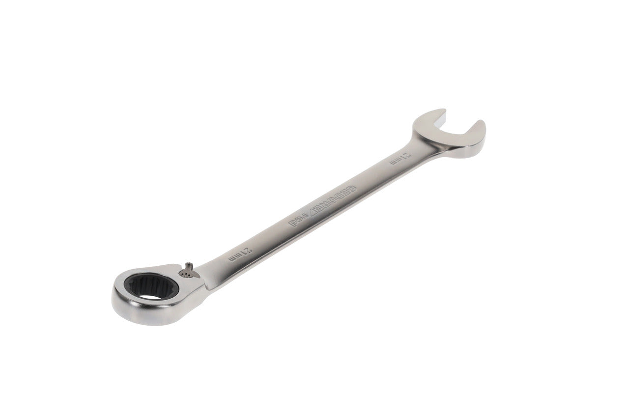 GEDORE red R07200210 - Clé combinée à cliquet avec levier de changement de vitesse, 21 mm L=280 mm