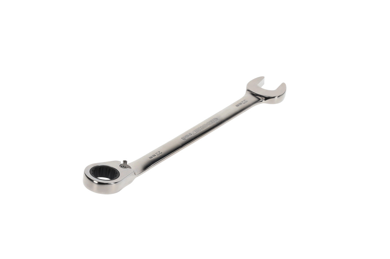 GEDORE red R07200220 - Clé combinée à cliquet avec levier de changement de vitesse, 22 mm L=280 mm