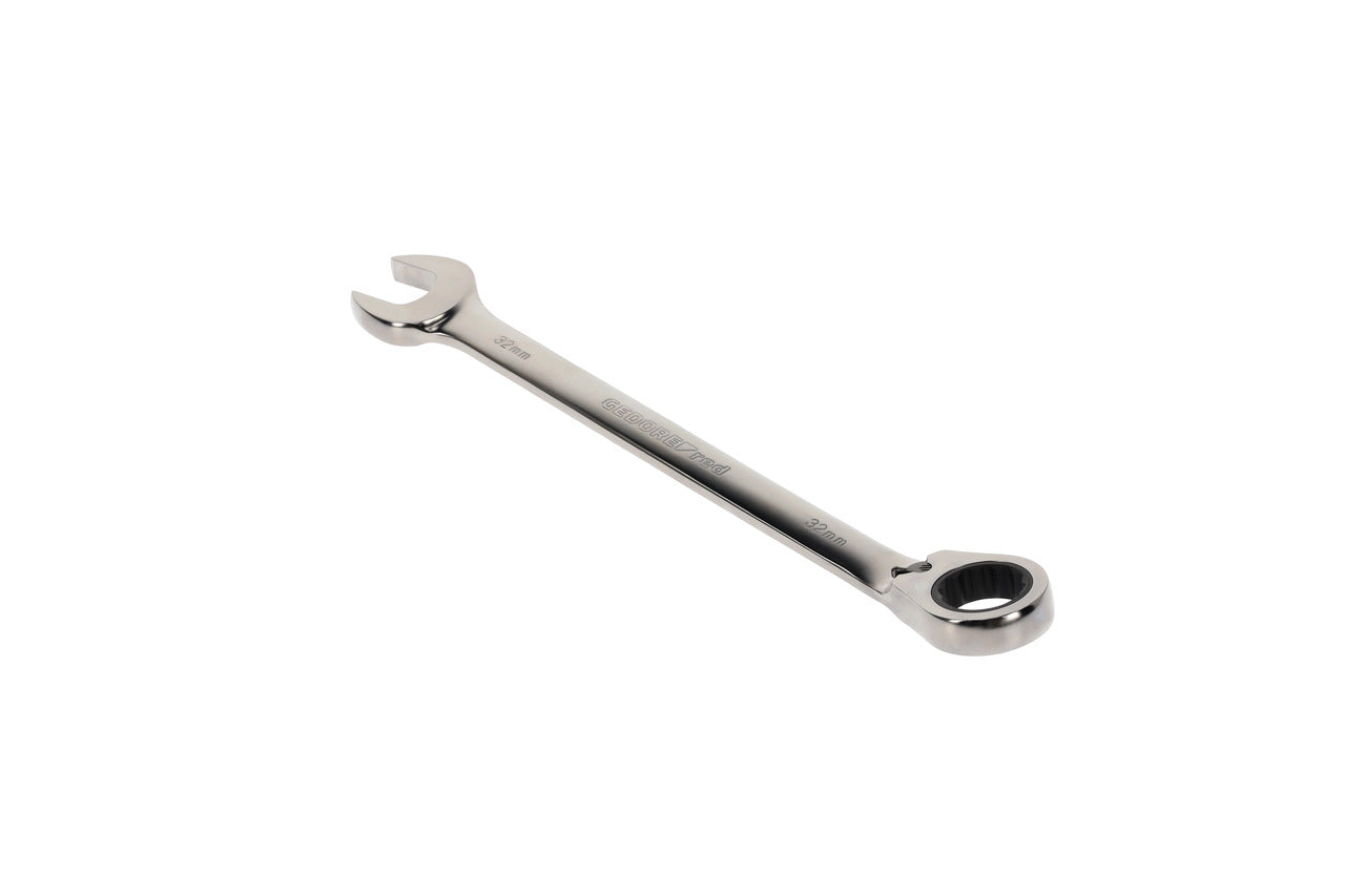 GEDORE red R07200320 - Clé combinée à cliquet avec levier de changement de vitesse, 32 mm L=425 mm