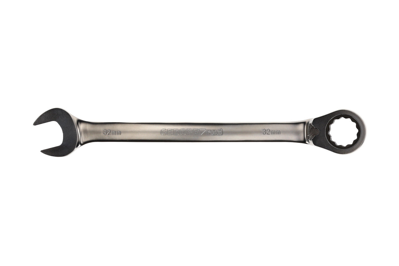 GEDORE red R07200320 - Clé combinée à cliquet avec levier de changement de vitesse, 32 mm L=425 mm