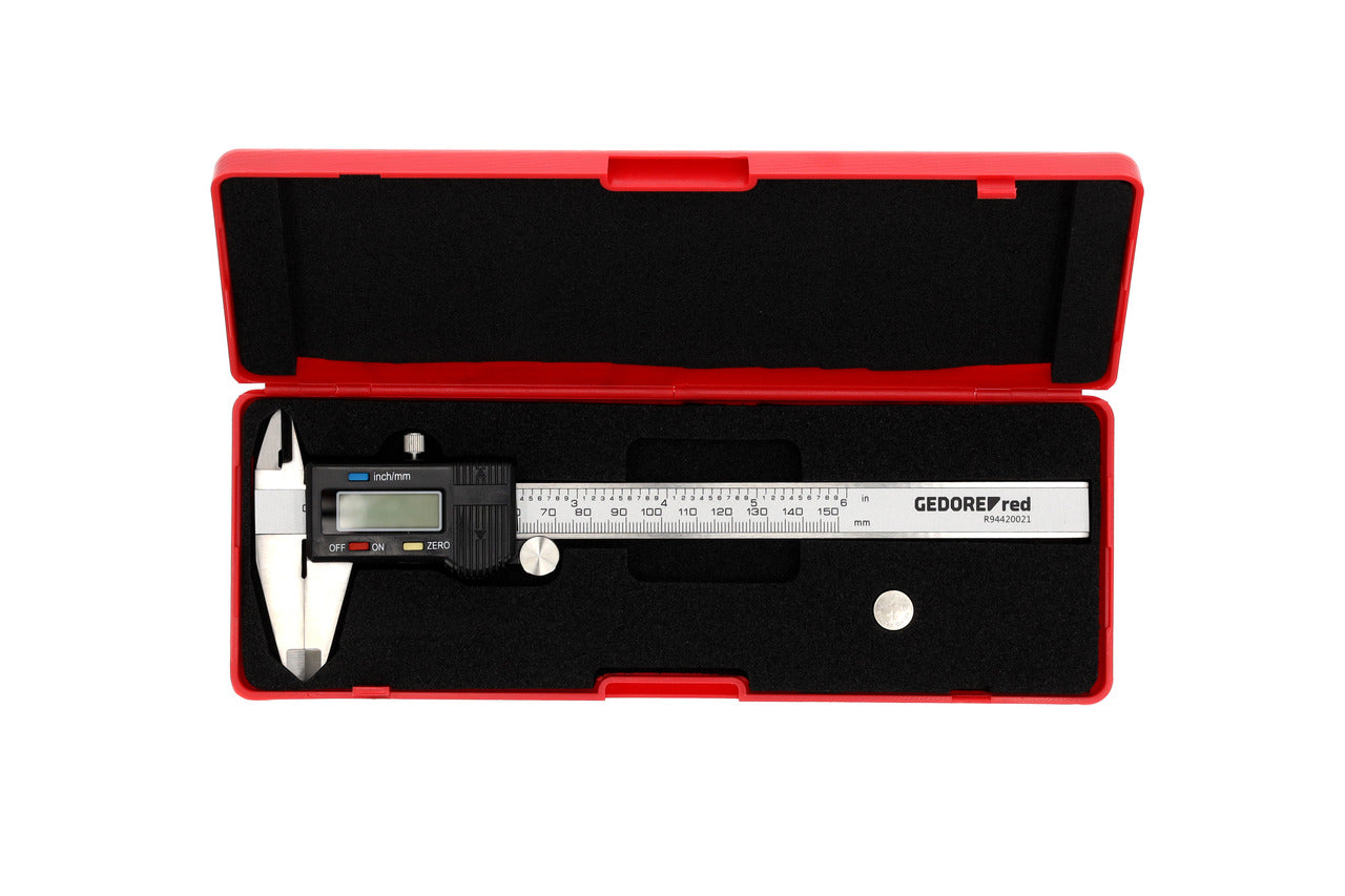 GEDORE red R94420021 - Pied à coulisse numérique, 153 mm