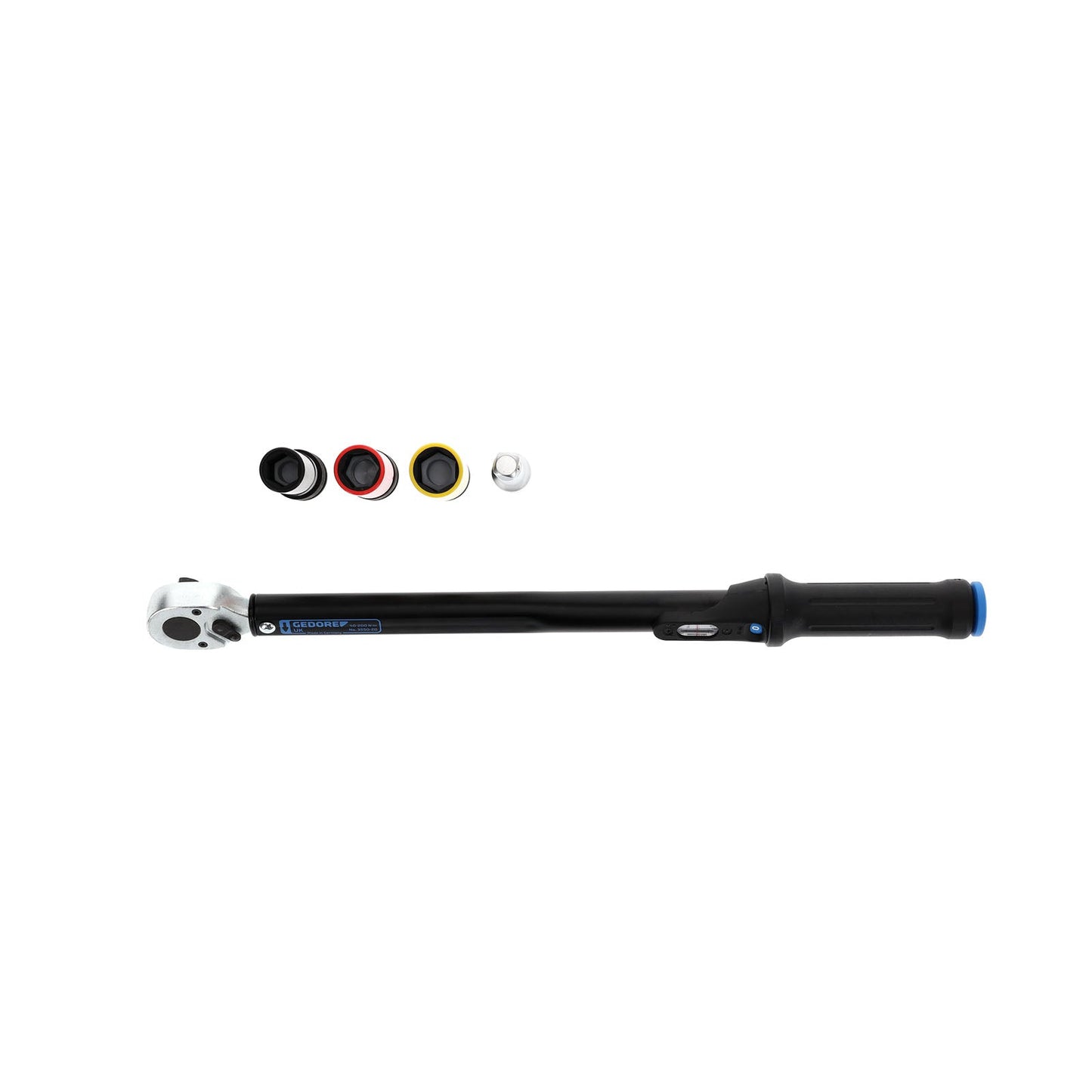 GEDORE 3550-UK-LS4 - Conjunto TORCOFLEX UK 1/2"
