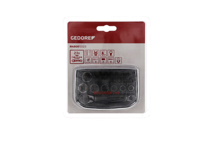 GEDORE red R49005023 - Jeu de douilles et embouts 1/4" 6-13 mm, 23 pièces