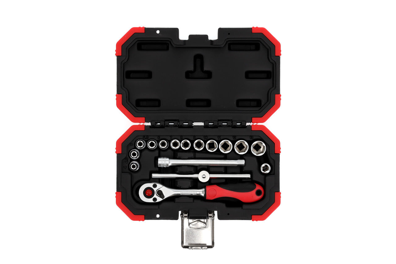 GEDORE red R49003016 - Jeu de douilles 1/4" 4-13 mm, 16 pièces
