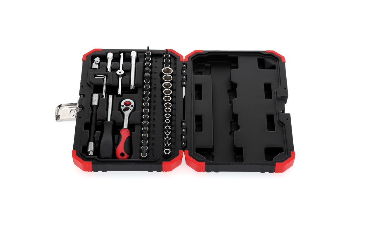 GEDORE red R49003046 - Jeu de douilles 1/4" 4-14 mm, 46 pièces