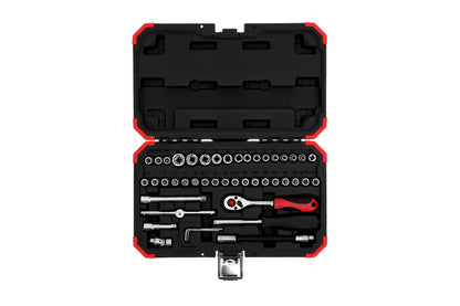 GEDORE red R49003046 - Jeu de douilles 1/4" 4-14 mm, 46 pièces