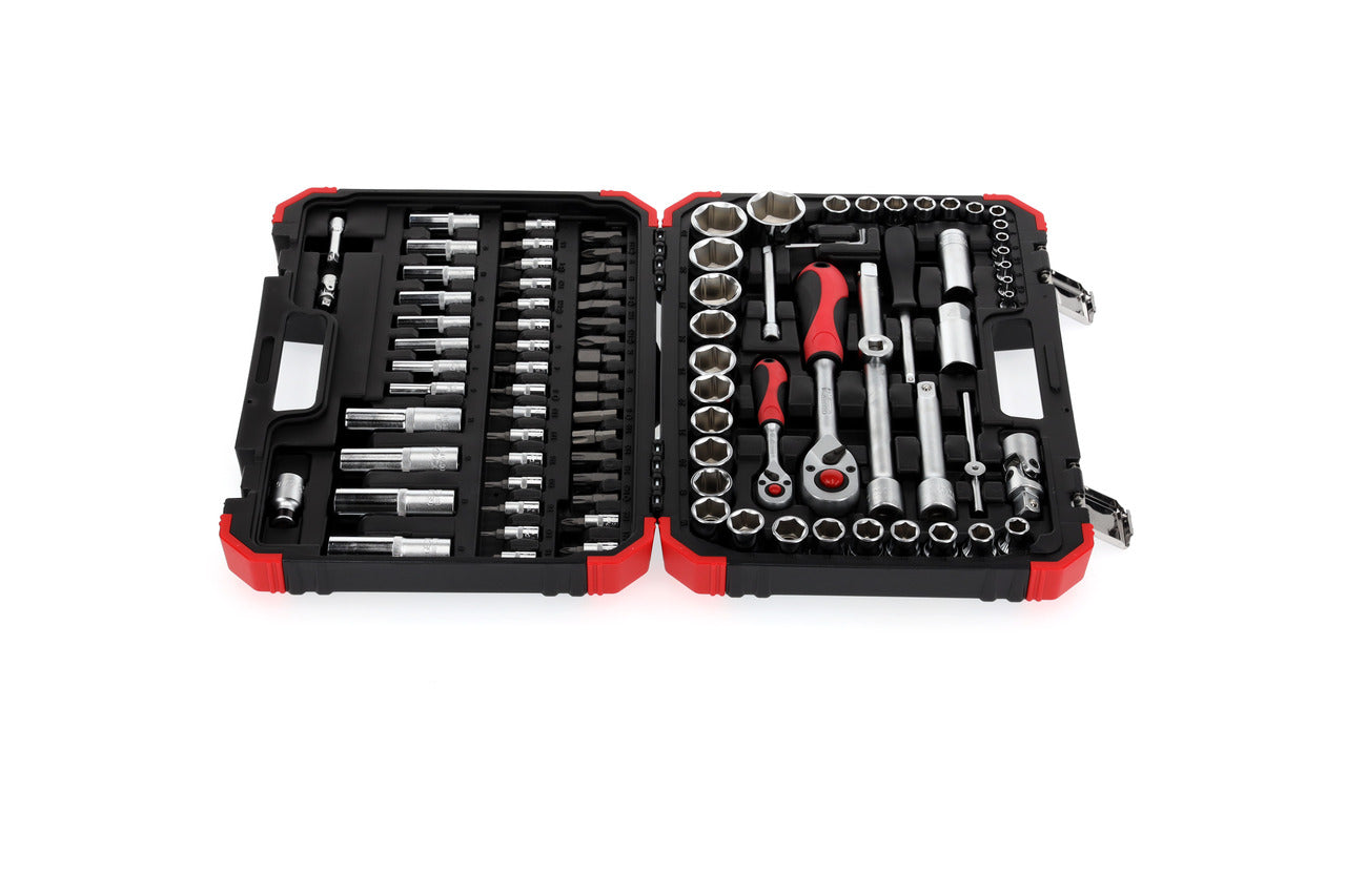 GEDORE red R46003094 - Jeu de douilles 1/4" et 1/2" en coffret avec 94 outils