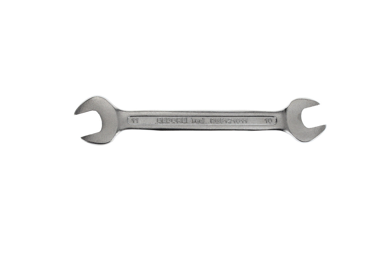 GEDORE red R05121011 - Clé plate double ouverte 10x11 mm L=125 mm