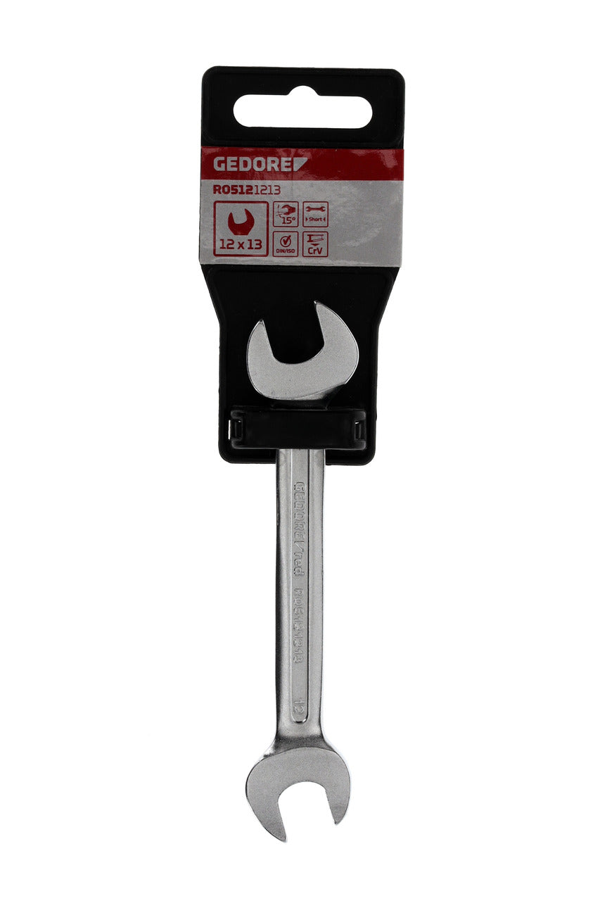 GEDORE red R05121213 - Clé plate double ouverture 12x13 mm L=135 mm