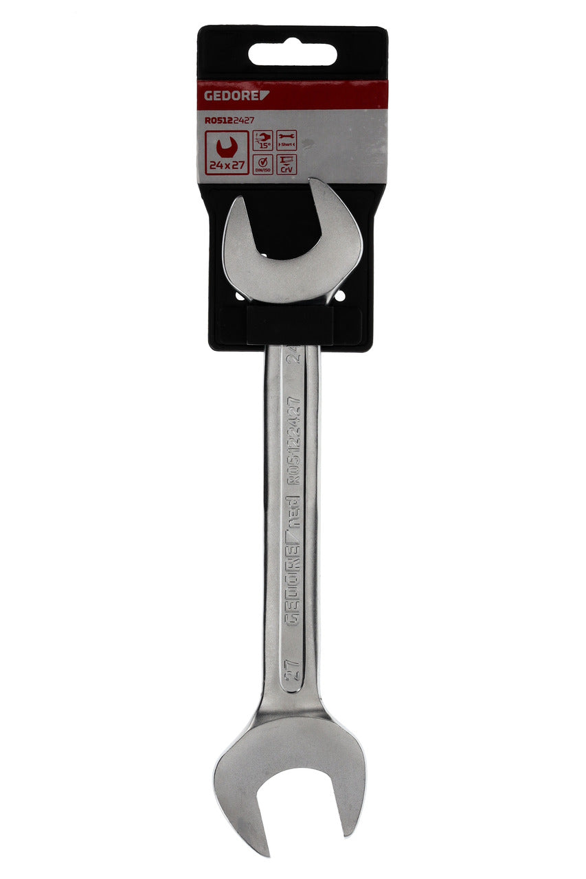 GEDORE red R05122427 - Clé à molette double ouverte 24x27 mm L=245 mm