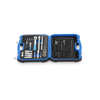 GEDORE 19 BMC 20 - Juego vasos 1/4"+1/2" 69 pzas