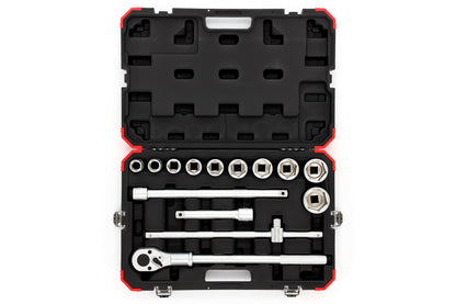 GEDORE red R78004014 - Jeu de douilles 3/4" 22-50 mm, 14 pièces