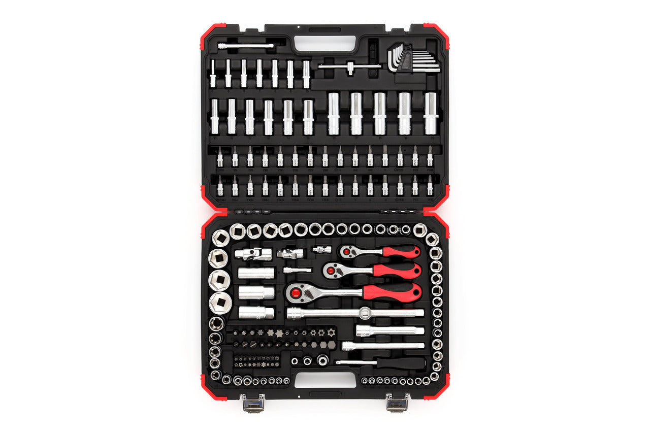 GEDORE red R45603172 - Jeu de douilles 1/4"+3/8"+1/2", 172 pièces