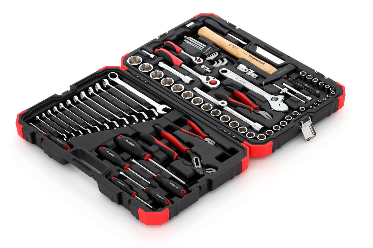 GEDORE red R46003100 - Coffre à outils avec assortiment de 100 outils