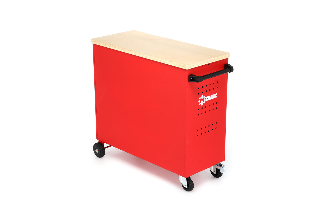 GEDORE red R20400006 - Établi mobile MECHANIC, avec 6 tiroirs 988x431x935 mm