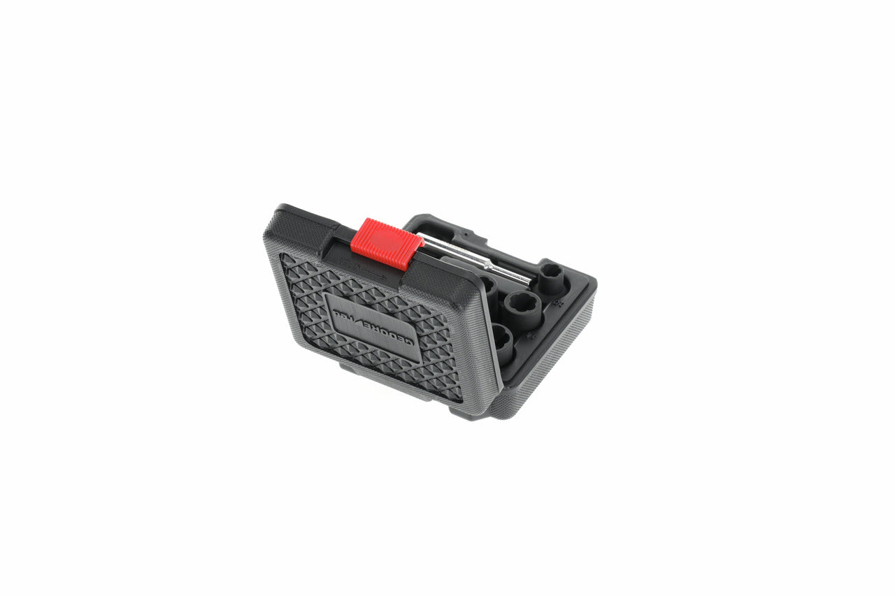 R68003010 - Extractor de ranura helicoidal 1/2", 10-19 mm, 10 piezas