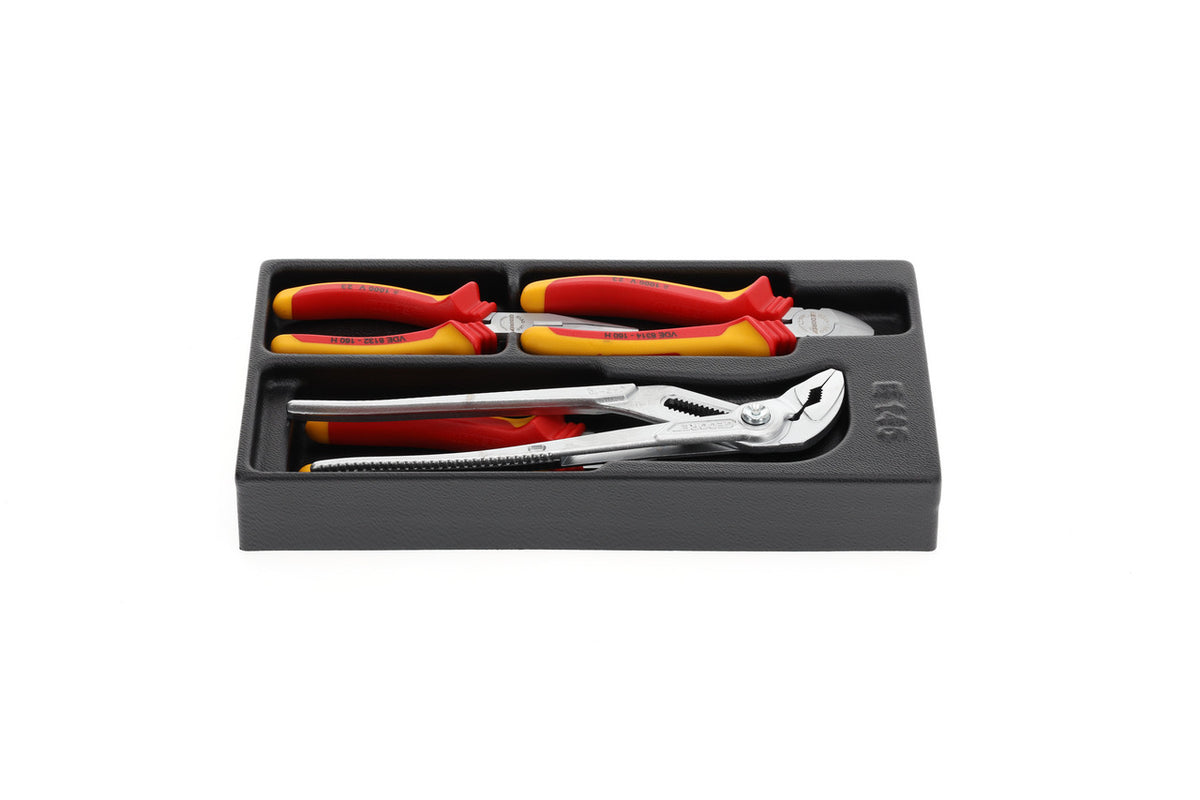 GEDORE 1500 ES-VDE 145 - Assortiment de pinces VDE