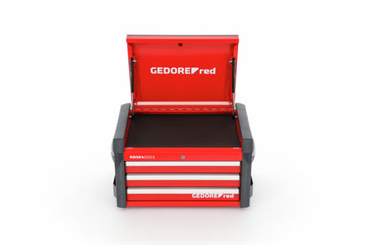 GEDORE red R20240003 - Coffre à outils MECHANIC, avec 3 tiroirs 446x724x470 mm