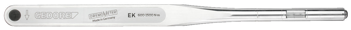 Vista lateral de la Dremometer EK 1" con escala de par graduada