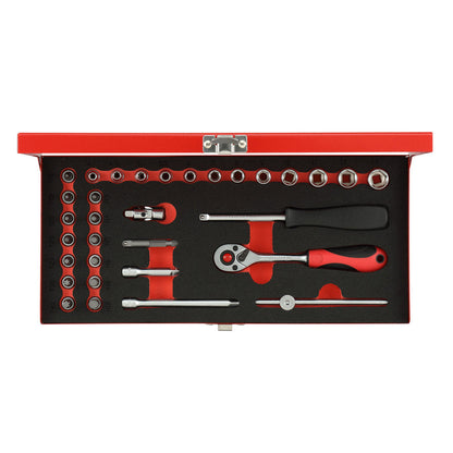 GEDORE red R49014033 - Jeu de douilles 1/4", 4-13 mm, 33 pièces