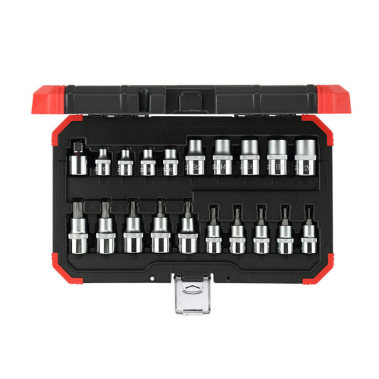 GEDORE red R68003020 - Juego de llaves de vasos 1/2" TX, 20 piezas
