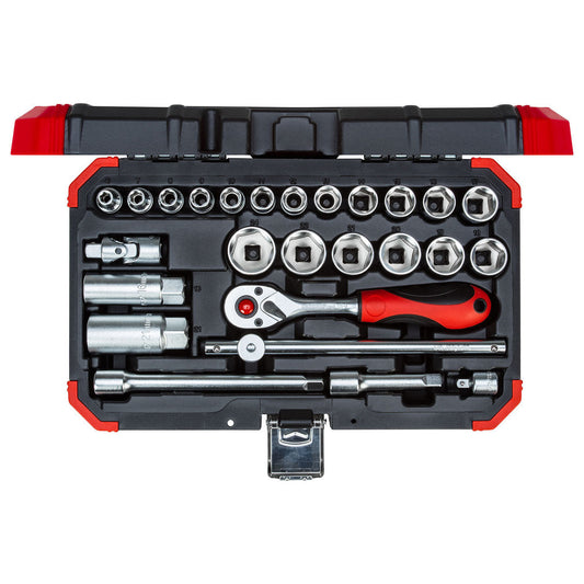 GEDORE red R59003026 - Jeu de douilles 3/8" 6-24 mm, 26 pièces