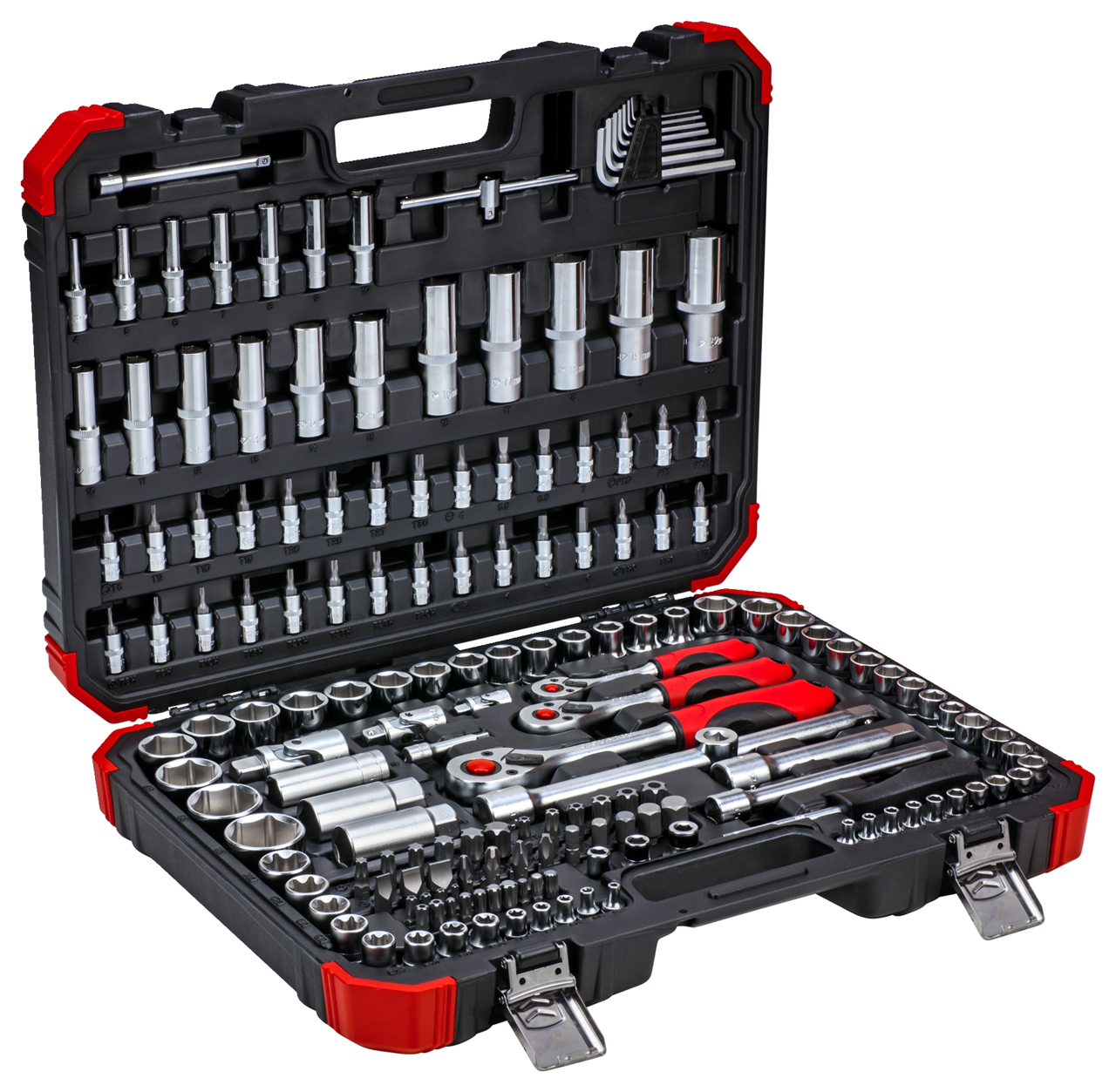 GEDORE red R45603172 - Jeu de douilles 1/4"+3/8"+1/2", 172 pièces